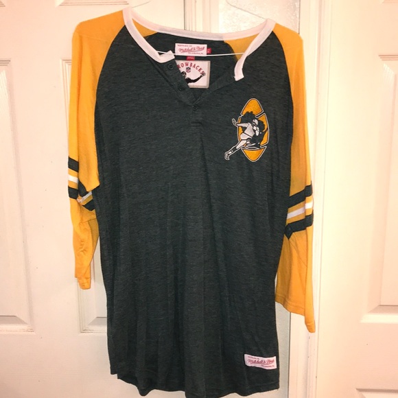 Mitchell & Ness Other - Green Bay Packers Mitchell & Ness Throwback Tee
